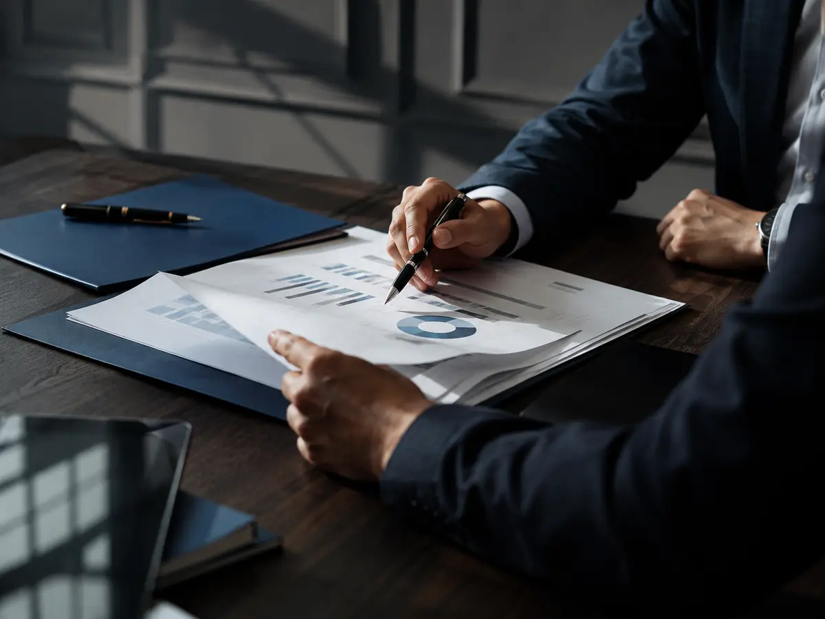 Análise técnica de demonstrativos financeiros